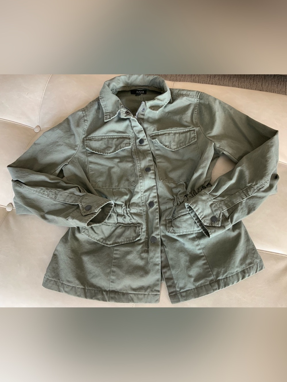 a.n.a Army Green Military Jacket Size Medium